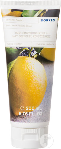 Korres Lait Corporel Adoucissant Basilic Citron 200ml
