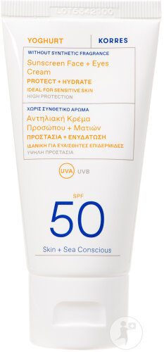 Korres Yogurt Face Sun Unscented IP50 50ml