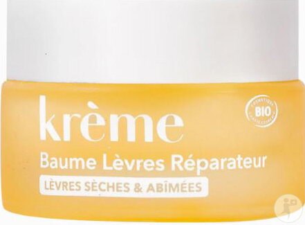 Krème Baume Lèvres Réparateur Bio Pot 10g