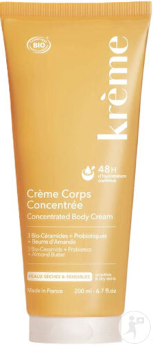 Krème Crème Corps Concentrée Bio Tube 200ml