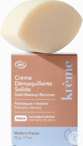 Krème Crème Démaquillante Solide Bio 50g