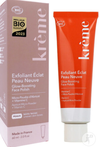 Krème Exfoliant Éclat Peau Neuve Bio Tube 60ml