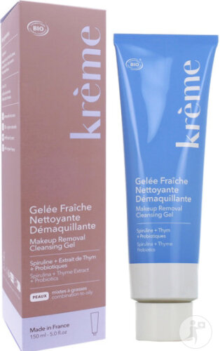 Krème Gelée Confort Démaquillante Bio Tube 150ml