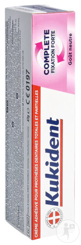 Kukident Crème Super Adhésive Extra Forte Neutre 47g