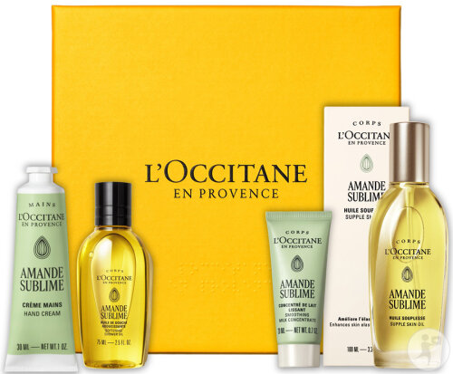 L'Occitane Amande Sublime Routine 4 Produits