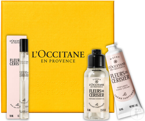 L'Occitane Fleur De Cerisier Routine 3 Produits