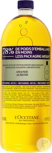 L'Occitane Huile De Douche Amande Éco Recharge 500ml