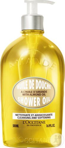 L'Occitane Huile Douche Amande Flacon-Pompe 500ml
