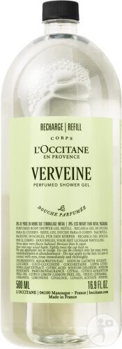 L’Occitane Extrait Verveine Gel Douche Recharge 500ml
