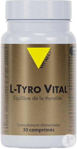 Vit'all+ L-Tyro Vital Équilibre De La Thyroïde 30 Comprimés