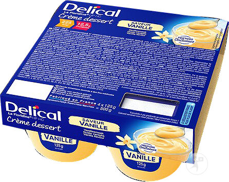 Delical La Floridine Delical Crème Dessert Vanille 4x125g