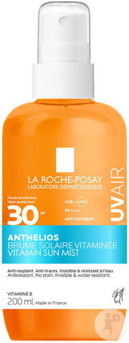 La Roche-Posay Anthelios UVair Brume Solaire Vitaminée IP30 Flacon Avec Pulvérisateur 200ml