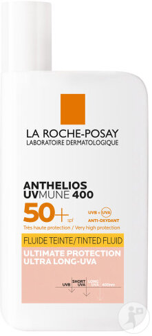 La Roche-Posay Anthelios UVMune 400 Fluide Solaire Teinté IP50+ Visage 50ml
