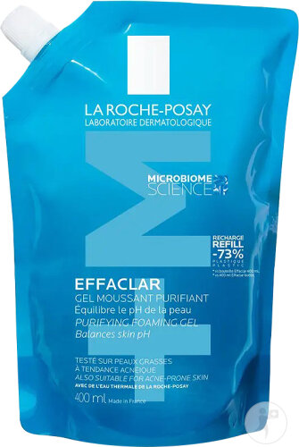 La Roche-Posay Effaclar Gel Moussant Purifiant Recharge 400ml