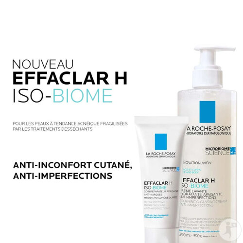 La Roche-Posay Effaclar H Crème Lavante Isobiome 390ml