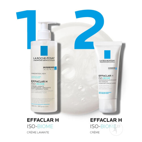 La Roche-Posay Effaclar H Crème Lavante Isobiome 390ml-3