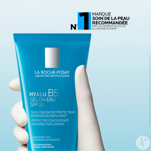 La Roche-Posay Hyalu B5 Gel-En-Eau IP30 Tube Pompe 50ml-2