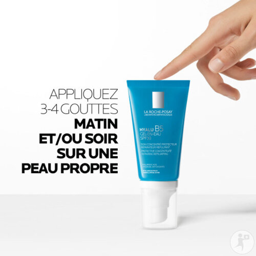 La Roche-Posay Hyalu B5 Gel-En-Eau IP30 Tube Pompe 50ml-7