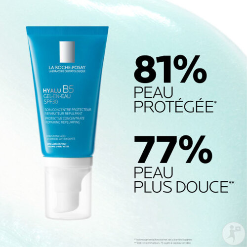 La Roche-Posay Hyalu B5 Gel-En-Eau IP30 Tube Pompe 50ml-9