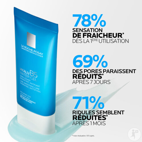 La Roche-Posay Hyalu B5 Gel-En-Eau Lissant Hydratant Et Matifiant 40ml-2
