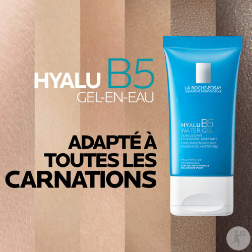 La Roche-Posay Hyalu B5 Gel-En-Eau Lissant Hydratant Et Matifiant 40ml-3