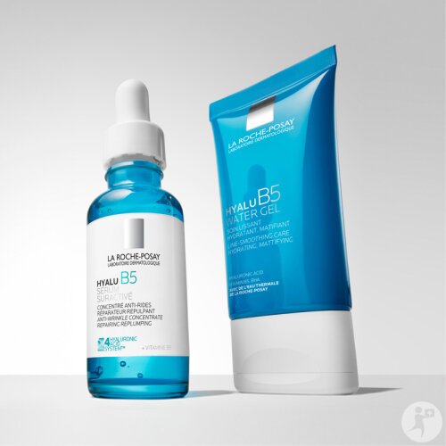 La Roche-Posay Hyalu B5 Gel-En-Eau Lissant Hydratant Et Matifiant 40ml-8