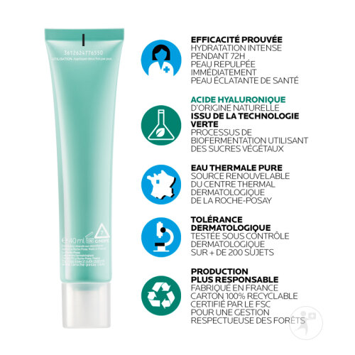 La Roche Posay Hydraphase HA crème riche 50 ml - Peaux sèches