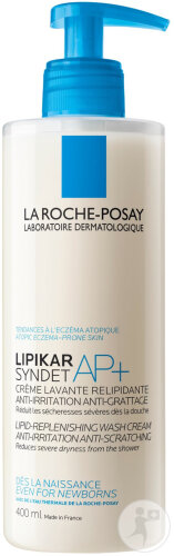 La Roche-Posay Lipikar Syndet AP+ Crème Lavante Relipidante 400ml