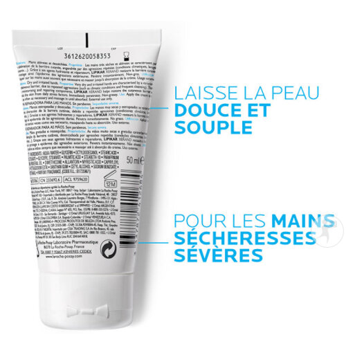 La Roche-Posay Lipikar Xerand Crème Mains Réparatrice 50ml-2