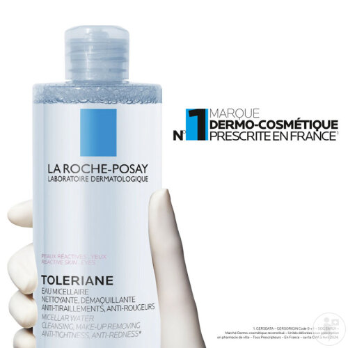 La Roche-Posay Toleriane Eau Micellaire Peaux Réactives 2x400ml-4