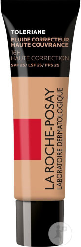 La Roche-Posay Tolériane Fluide Correcteur Haute Couvrance 16h IP25 Teinte 19 Tube 30ml