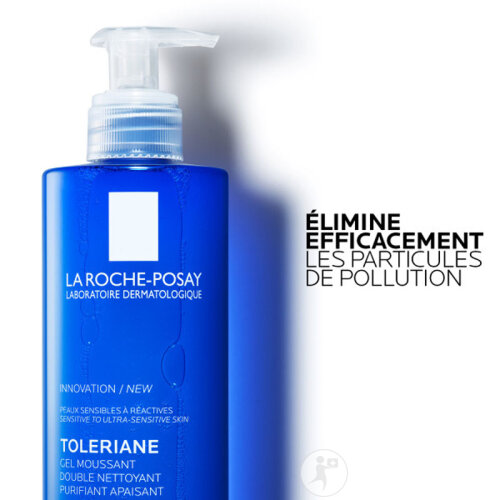 La Roche-Posay Toleriane Gel Moussant Double Nettoyant Purifiant Apaisant 400ml-3