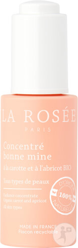 La Rosée Concentré Bonne Mine Carotte Abricot Bio 30ml