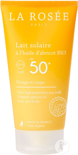 La Rosée Lait Solaire Huile D'Abricot Bio IP50+ 150ml