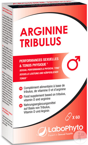 Labophyto Arginine Tribulus Performances Sexuelles 60 Gélules