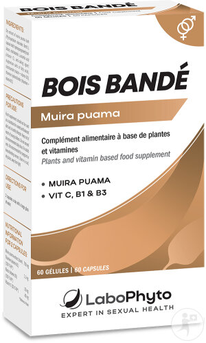 Labophyto Bois Bandé Muira Puama Homme Et Femme 60 Gélules