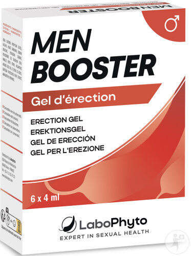 Labophyto Men Booster Gel D'Érection Sachets 6x4ml