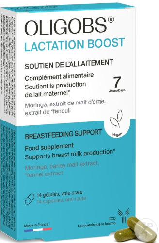 Laboratoire CCD Oligobs Lactation Boost Aide À L'Allaitement 14 Gélules