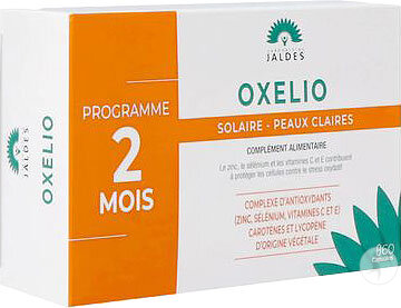 Laboratoire Jaldes Oxelio Solaire Peaux Claires 60 Capsules