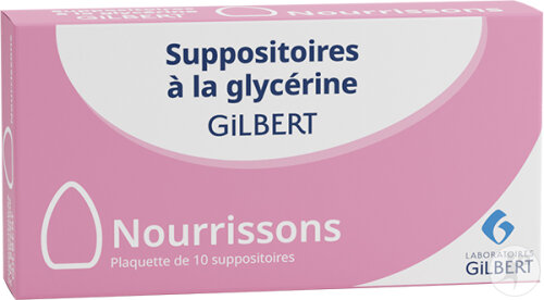 Laboratoires Gilbert À La Glycérine Nourrissons Étui 10 Pièces