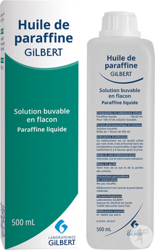 Laboratoires Gilbert Huile De Paraffine 500ml