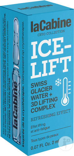 LaCabine Ice-Lift Ampoule Effet Lifting Et Anti-Fatigue Tous Types De Peaux Pièce 1x2ml