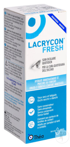Lacrycon Fresh Gouttes Oculaires Flacon 10ml-2