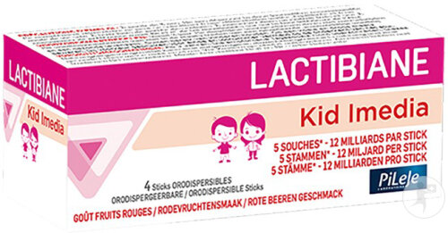 Lactibiane Kid Imedia Sticks 4 Pièces