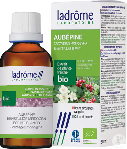 Ladrôme Extrait Aubépine Flacon 50ml