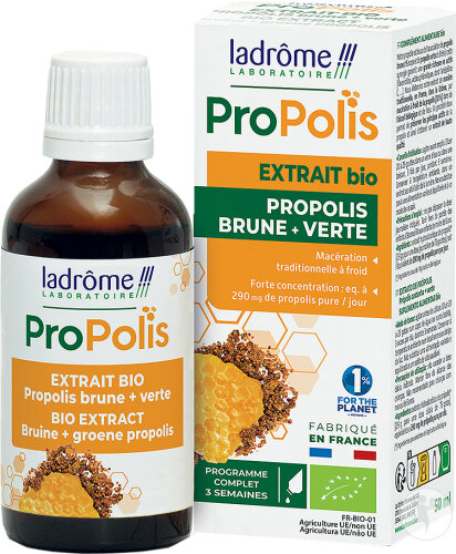 Ladrôme Extrait De Propolis Bio Flacon 50ml-2