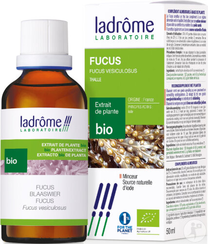 Ladrôme Fucus Vesiculosis/Fucus Extract De Plante Bio Flacon 50ml