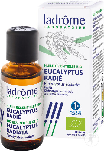 LADRÔME HUILE ESSENTIELLE Eucalyptus Radié BIO - 10ml | Pharmacie LADRÔME HUILE ESSENTIELLE Eucalyptus Radié BIO - 10ml | Pharmacie