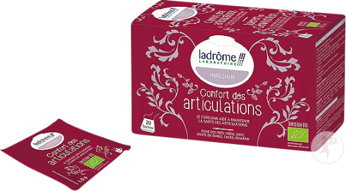 Ladrôme Confort Articulations Infusion Bio 20 Sachets