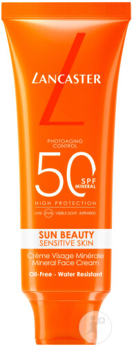 Lancaster Sun Beauty Crème Visage Minérale SPF50 50g